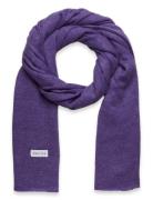 Big Classic Scarf Purple Davida Cashmere