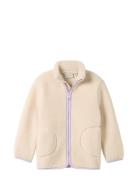 Teddy Fur Jacket Cream Tom Tailor