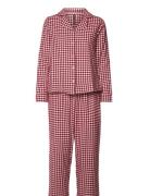 Flannel Pyjama Set Red Hunkemöller