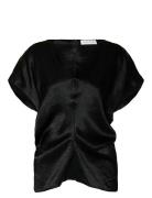 Slfelise Ss Top Black Selected Femme