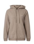 Chloe Zip Hood Brown Lexington Clothing