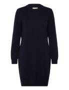 Superfine Lambswool Dress Navy GANT