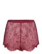 Delphine Lace Shorts Red Hunkemöller