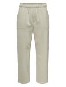 Onsconnor Rlx Pants Sweat Noos Beige ONLY & SONS