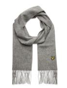 Lambswool Scarf Grey Lyle & Scott