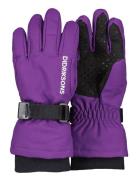 Biggles Gloves 3 Purple Didriksons