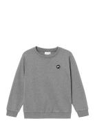 Nkmvimo Ls Sweat Bru Noos Grey Name It