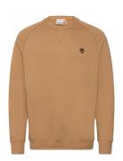 Brushed Back Crew Sweatshirt Beige Timberland