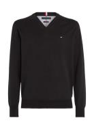 1985 V Neck Sweater Black Tommy Hilfiger