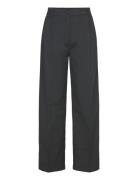 High Waist Wide Leg Trousers Black Monki