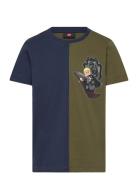 Lwtano 707 - T-Shirt S/S Navy LEGO Kidswear