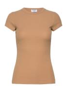 Fine Rib Tee Beige Filippa K