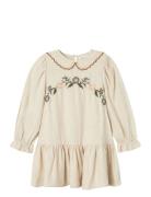 Nmfsafron Ls Dress Lil Cream Lil'Atelier