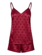 Gift Cami Short Set & Eyemask Red Tommy Hilfiger