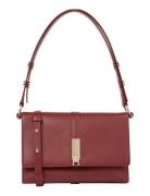 Th Heritage Shoulder Bag Burgundy Tommy Hilfiger