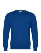 Classic Cotton C-Neck Blue GANT