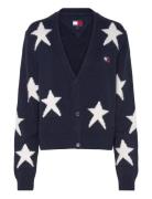 Tjw Star Cardigan Navy Tommy Jeans