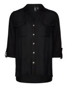 Vmmbumpy L/S Shirt New Noos Black Vero Moda Maternity