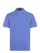 Slim Fit Mesh Polo Shirt Blue Polo Ralph Lauren