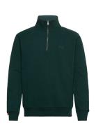 Essential Logo Henley Green Superdry