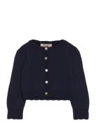 Cardigan Wool Knit Navy Huttelihut