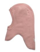 Balaclava Wool Fleece W. Lin. Pink Huttelihut