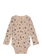 Body Ls - Aop Beige CeLaVi