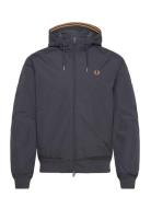 The Hooded Brentham Jkt Navy Fred Perry