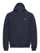 Fleece Back Softshell Jacket Navy Lyle & Scott