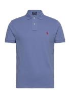 The Iconic Mesh Polo Shirt Blue Polo Ralph Lauren