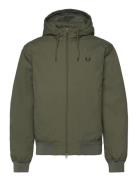 The Hooded Brentham Jkt Khaki Fred Perry