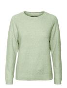 Vmdoffy Ls O-Neck Blouse Ga Noos Girl Green Vero Moda Girl