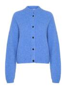 Alphagz Short Cardigan Blue Gestuz