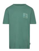 Crayon Wave Ss Green Billabong