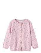 Nmfbasine Ls Knit Card Pink Name It