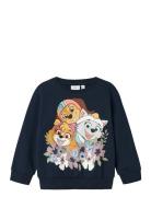 Nmfjura Paw Nreg Sweat Unb Cplg Navy Name It