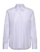 Regular Cotton Lyocell-Blend Shirt Blue Mango