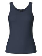 Pcsirene Tank Top Noos Blue Pieces