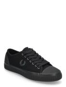 Hughes Low Canvas Black Fred Perry