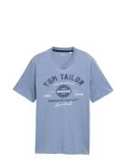 Logo Tee Blue Tom Tailor