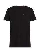 Essential Solid Pocket Tee Black Tommy Hilfiger