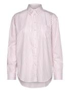 Rel Classic Poplin Striped Shirt White GANT