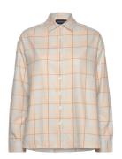 Over D Organic Cotton Check Flannel Shirt Patterned Lexington Clothing