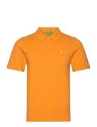 H/S Polo Shirt Orange United Colors Of Benetton