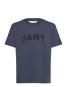 Rel Graphic Ss T-Shirt Navy GANT