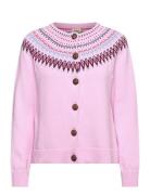 Joelle Cotton Cardigan Pink Jumperfabriken