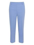 Kasakura Hw Cropped Pants Blue Kaffe