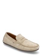 Casual Hilfiger Suede Driver Cream Tommy Hilfiger