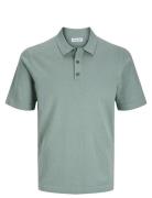 Jjeemil Knit Relaxed Polo Ss Sn Green Jack & J S