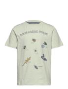 T-Shirt Ss Green Minymo